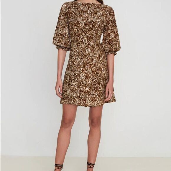 NWT FAITHFUL THE BAND‎ FONTANE MINI DRESS SIZE 10 - Picture 1 of 13